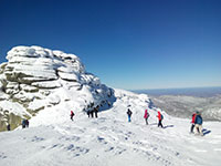 Snowshoe walks Madrid