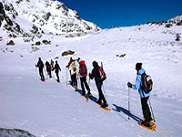 Snowshoeing Sierra Nevada