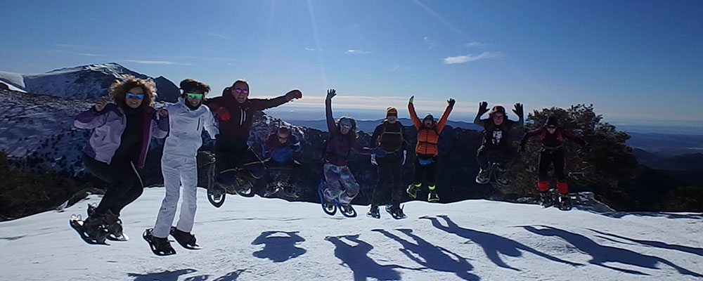 Raquetas de nieve Sierra Nevada